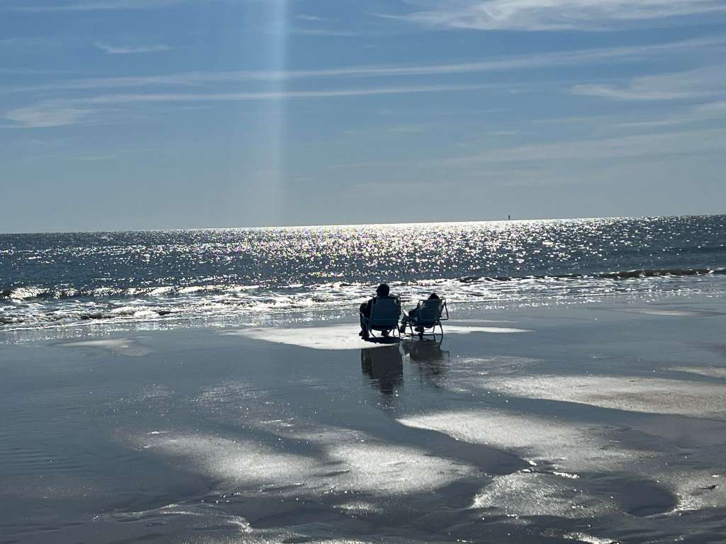 Tybee Beach fun relaxing