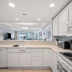 Tybee Turtle Time Condo Kitchen view Beach condo