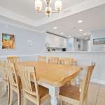 Tybee Turtle Time Condo , dining room short term rental